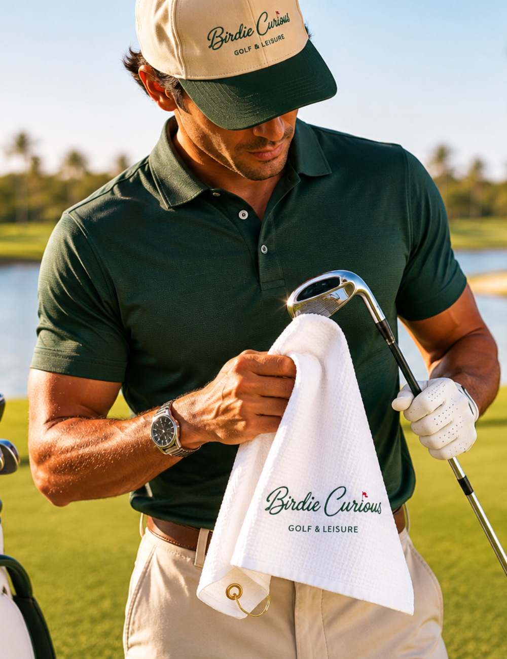 Birdie Curious - Golf towel